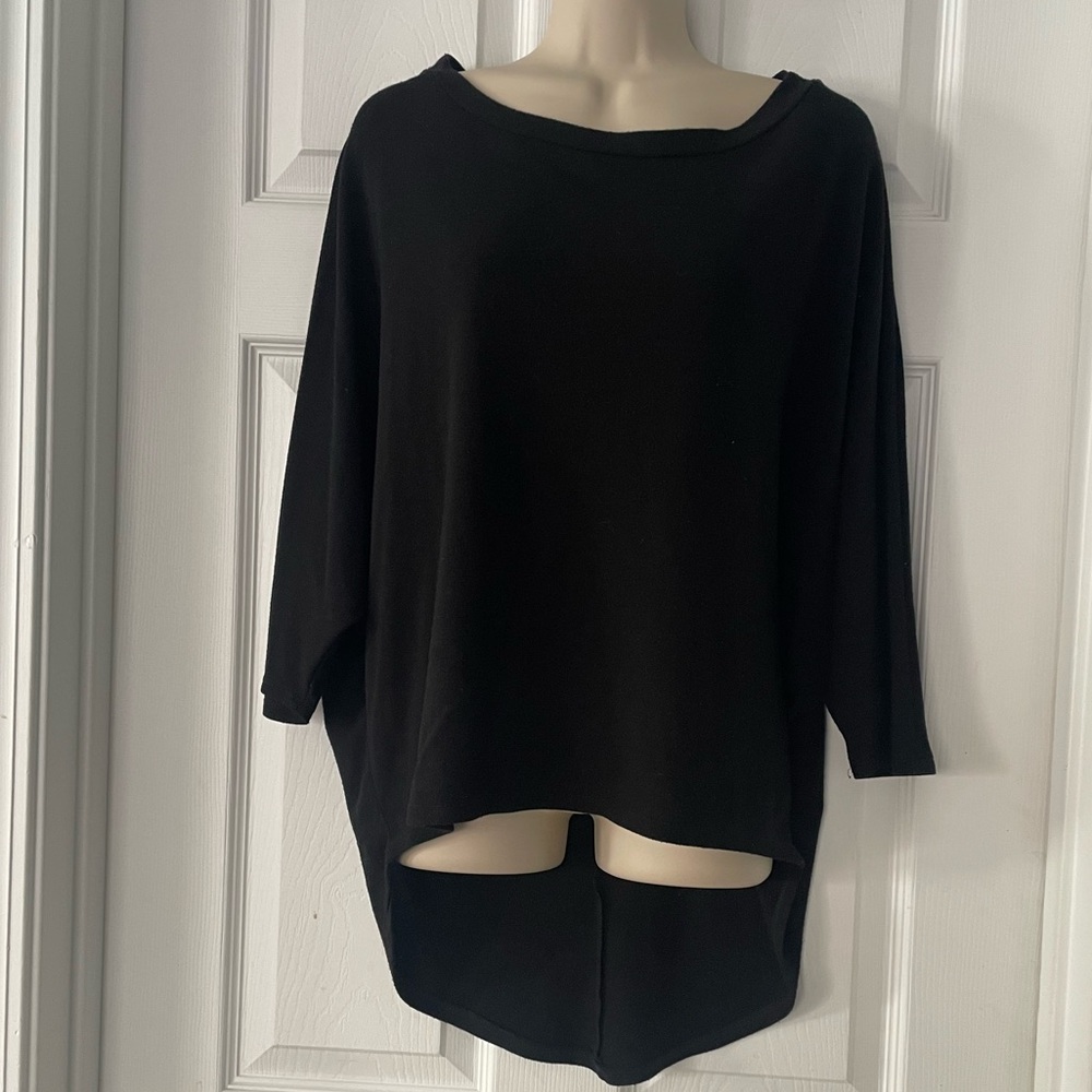 Black High Low Top